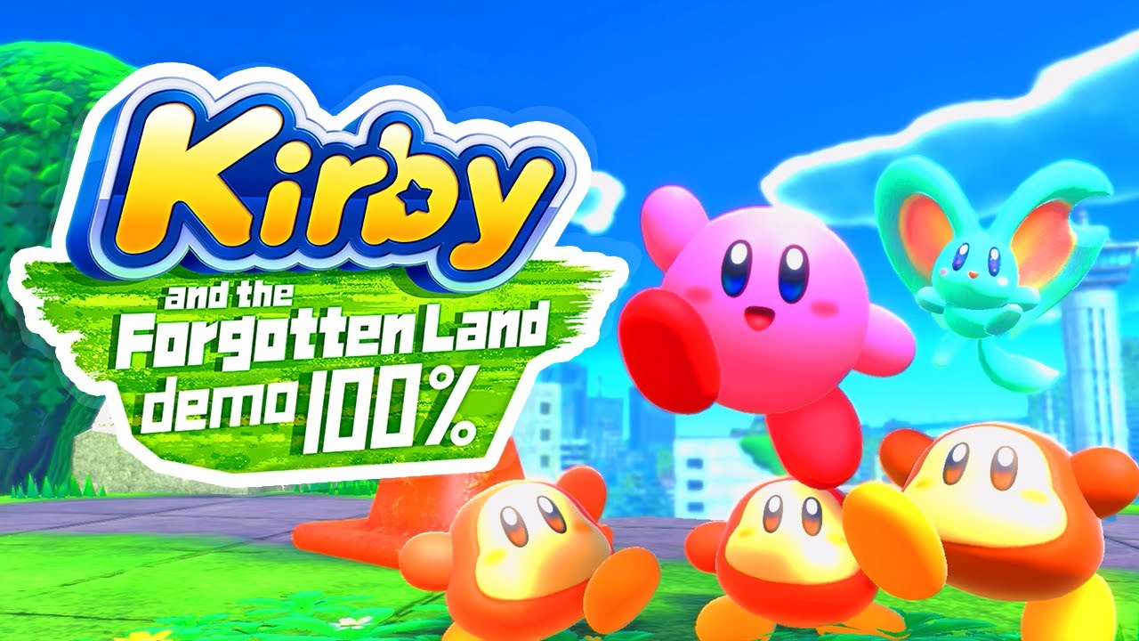 Kirby and the Forgotten Land - Full Game 100% Walkthrough 