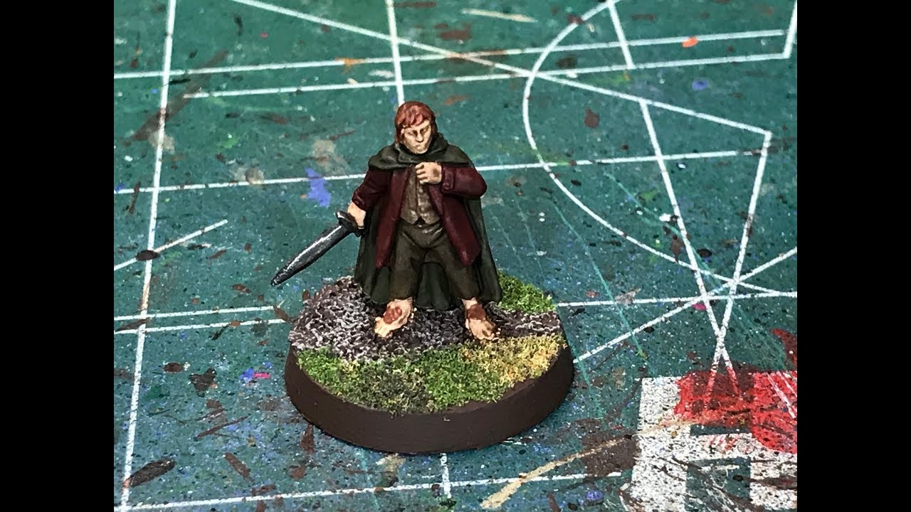 Painting Frodo from Games YouTube