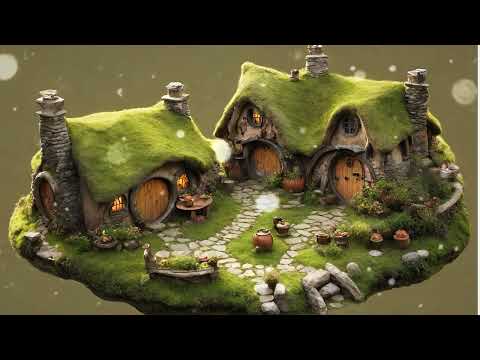 The Ambience Of A Small And Quiet Hobbit Village