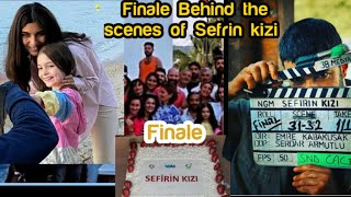 Behind the scenes pictures of Finale of Sefirin kizi (Tuba Büyüküstün and Engin Akyürek