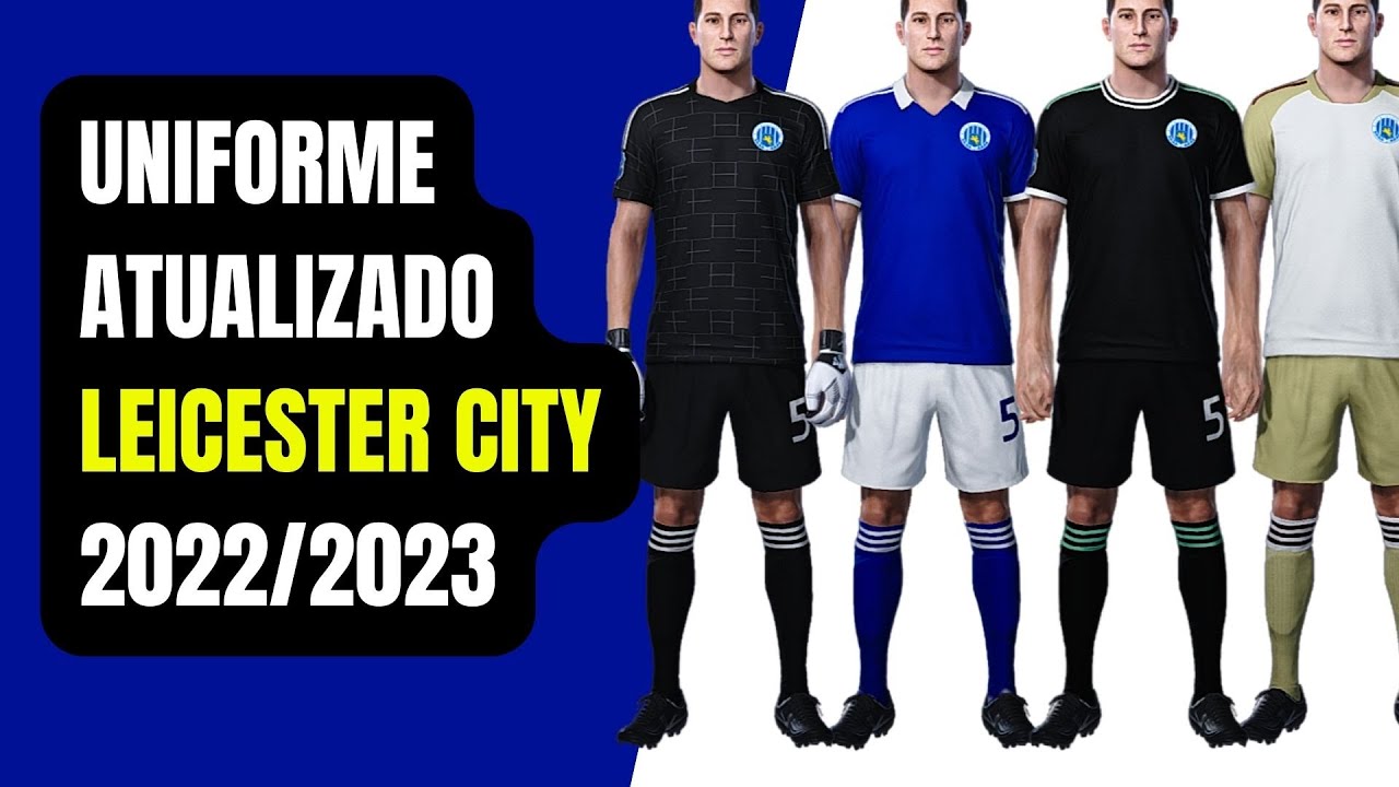 COMO FAZER O UNIFORME DO LEICESTER CITY 2022/2023 NO PES 2021 I XBOX ONE