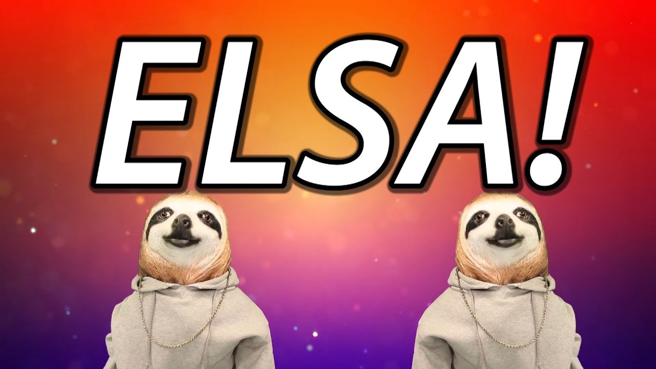 HAPPY BIRTHDAY ELSA! - SLOTH HAPPY BIRTHDAY RAP