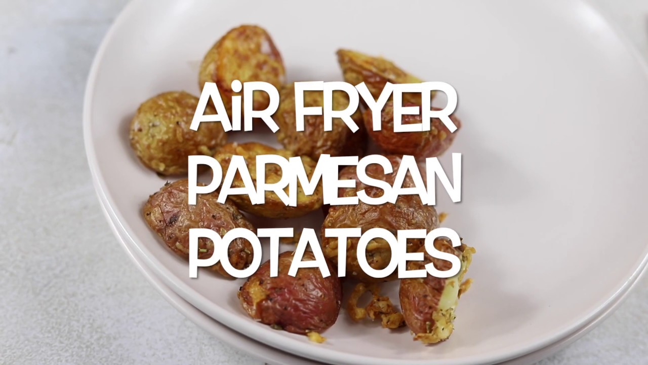 Air Fryer Parmesan Potatoes Recipe - YouTube