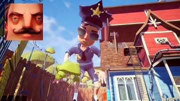 Hello Neighbor - My New Neighbor Big Aaron Police Act 2 Random Gameplay Walkthrough