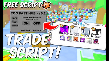 TRADE SCAM SCRIPT 🔥 PET SIMUALTOR 99