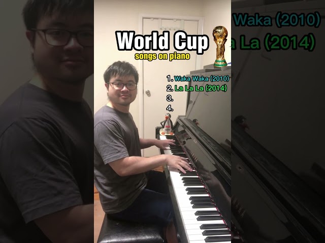 World Cup songs on Piano class=