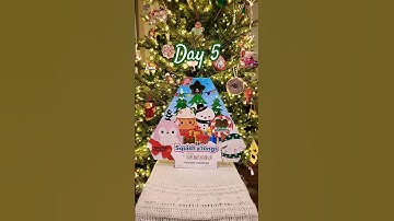 Squishmallow Advent Calender Day 5#christmas#december#squishmallow#advent#fun#ytshorts#christmastree