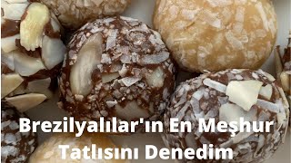 BREZİLYA'NIN EN MEŞHUR TATLISI BRİGADEİRO'YU DENEDİM! I TRIED BRIGADEIRO EASY TASTY! Resimi