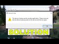 The Device Is Being Used by Another Application Error in Windows 11/10 [Solution]