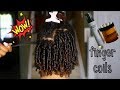 Finger Coils on My Sister’s TYPE 4 Natural Hair | ft. Style Factor line | frizzeecurlz♡