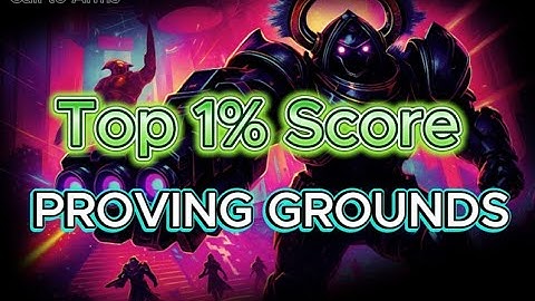 Proving Grounds  |  Top 1% Score  |  Call to Arms Event | Void Warlock | Solo Flawless