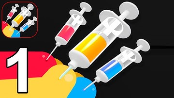 Jelly Dye - Gameplay Part 1 All Levels (Android, iOS) #1