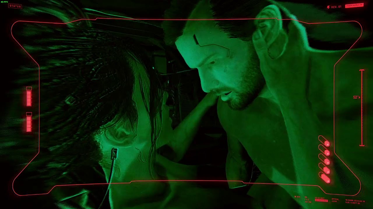 Cyberpunk panam sex scene