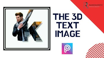The 3D Text Image || PicsArt Tutorial || PicsArt Editing || full Tutorial.