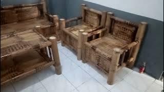 kursi bambu tutul unik wa.081228937200
