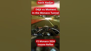 Isack Hadjar’s Mind-Blowing Déjà Vu in the Monaco Tunnel! 😱🏎️