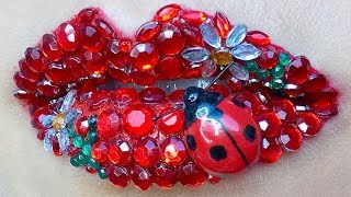 Ladybug Lip Art Tutorial screenshot 5