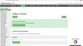 HTML, CSS, JAVASCRIPT, JQUERY, PHP, PYTHON - Introduction.