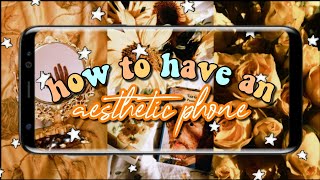 How to have an aesthetic phone - case, wallpaper, organization & contacts | Hannah Estipular screenshot 4