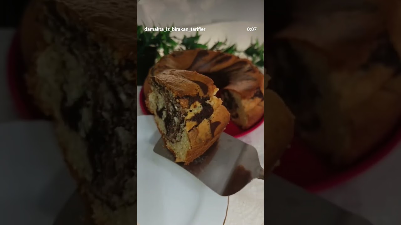 iki renkli kek tarifi👌 #yemektarifleri iki renkli kek tarifi👌 #yemektarifleri