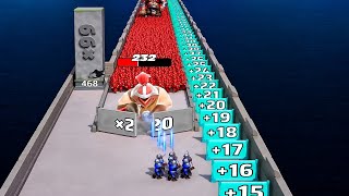 Top War Ads Review 🔥 99x Army vs Giant Boss Can We Win screenshot 2