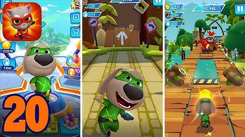 Talking Tom Hero Dash - Gameplay Walkthrough - Part 20 (Android/iOS)