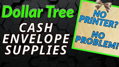 DOLLAR TREE CASH ENVELOPE SUPPLIES | SAVINGS CHALLENGES | DIY | BUDGET FRIENDLY | FREE RESOURCES