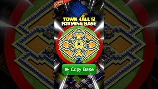 BEST TH12 FARMING BASE LINK! #clashofclans #coc #th12 #th12base