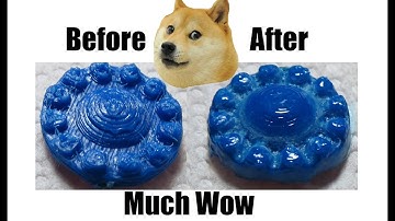 How to get Smooth 3D Printed Parts with Acetone