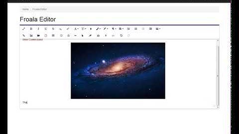 Hướng dẫn tích hợp thư viện Yii 2 Froala Editor