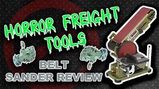 Unbiased Harbor Freight Belt Sander Review