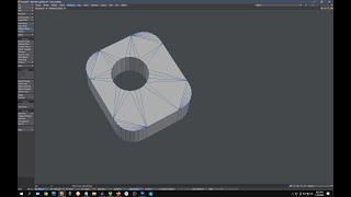 LightWave Model - Bridge - Close Holes / Weld
