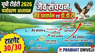 UPTET 2026 EVS: जैव संचयन, जैव आवर्धन एवं D.D.T. (Biomagnification) | Target 30/30 #uptet2026 #evs 