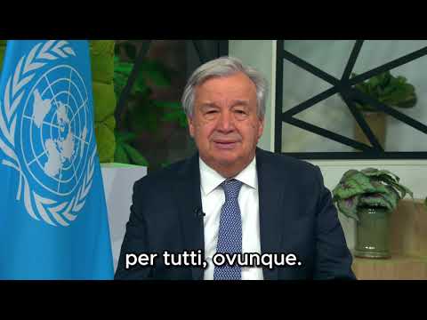 Messaggio del Segretario Generale António Guterres in occasione della Giornata dei Diritti Umani.