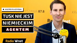 Kacper Płażyński: Tusk nie jest niemieckim agentem, ale spłaca swoje długi. Dużo zawdzięcza Niemcom