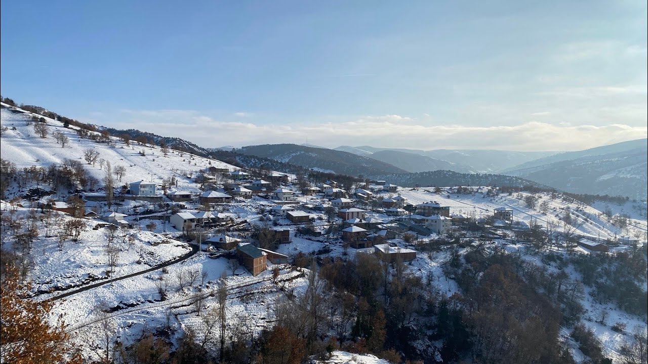 Davutevi Köyü- Beyaz Harman: Köyümüzden Kış Manzaraları ❄️🏔️(Şubat/2025) (Amasya - Göynücek)
