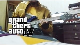 GTA 4 Theme Song | Electric Guitar Cover 🎸 | Niko Bellic | Liberty City Resimi