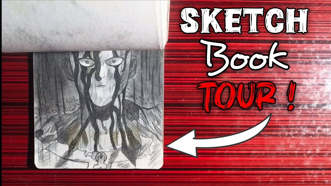 sketch book tour ( just laugh at my drawings ) @Becreative871 ...