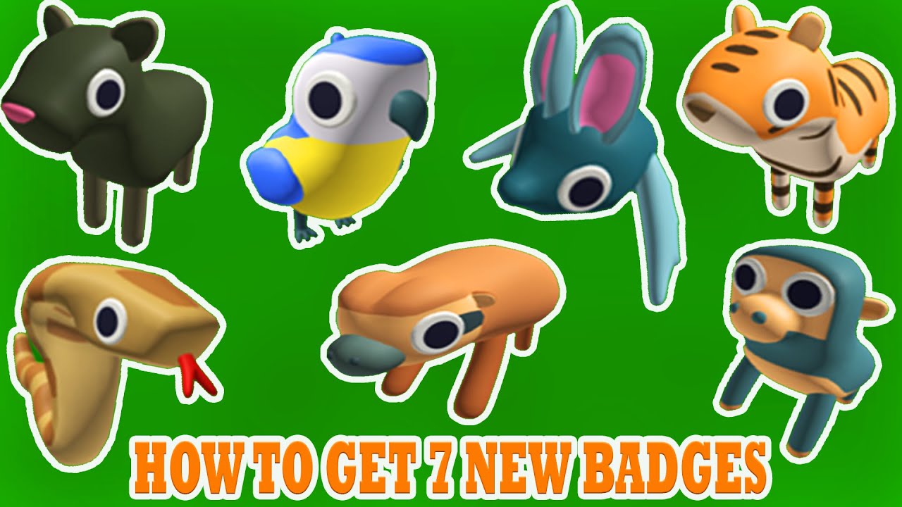 UPDATE - How To Get 7 NEW BADGES in Find The Animals - ROBLOX