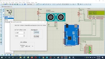 Bài 6 (Phần 2) gửi dữ liệu cảm biến HCSR04 từ proteus lên matlab