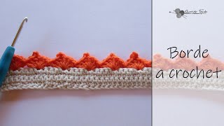 Borde Crochet #8 - Crochet edging ENGLISH SUB