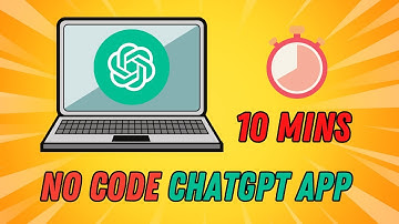 Build Your Own ChatGPT App in 10 Minutes - No Code Required!