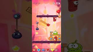 Cut the Rope Om Nom Frog Puzzle Games Android Games Walkthrough #408 screenshot 2