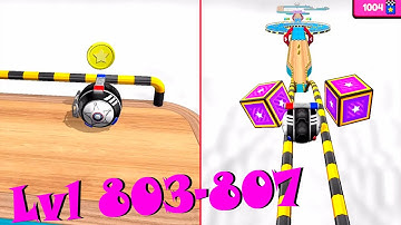 Going Balls Super Speedrun New update gameplay Levels 803-807 #gameplay
