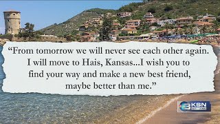Are you Rebecca? Italy searches for author of mystery letter tied to Kansas