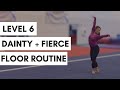 Dainty  fierce gymnastics floor routine  taylor krippner