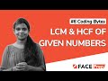 Program to find HCF & LCM of two numbers in C | #6 Coding Bytes