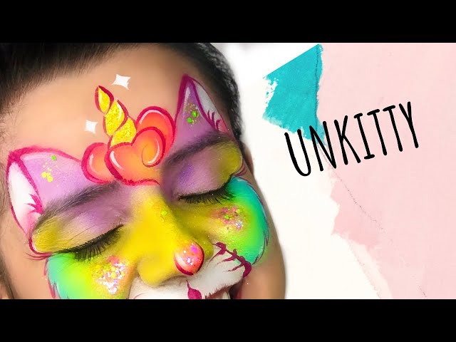 Easy Rainbow Butterfly Face Painting Tutorial 