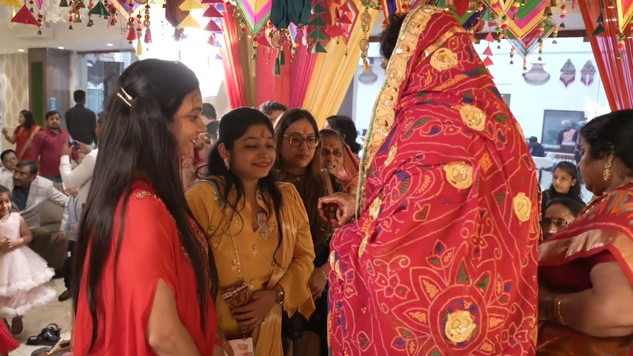 Bhaat Ceremony - Where blessings pour in and love fills the room