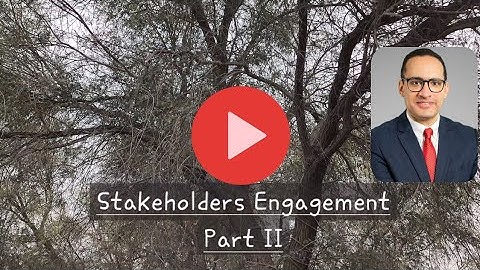 Stakeholder Engagement - Part II